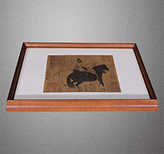 三门峡书画装裱配框服务案例